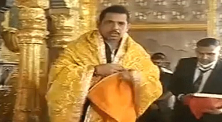 Robert Vadra statement about donation for construction of Ram temple