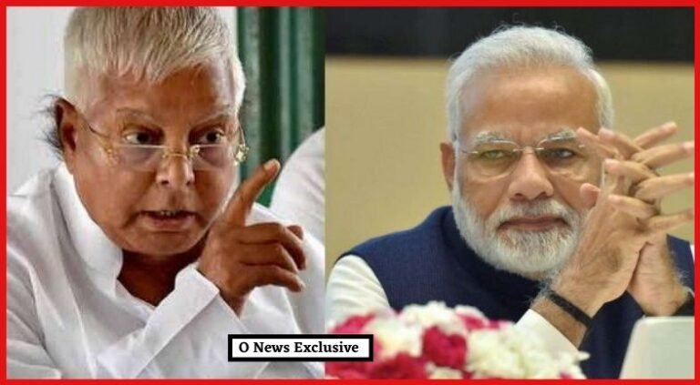 PM Narendra Modi and Lalu Prasad Yadav