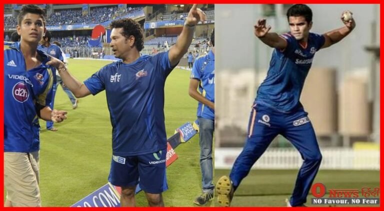 Sachin Tendulkar के बेटे Arjun Tendulkar की गेंदबाज़ी ने किया सबको हैरान! इस मैच में लपके 4 विकेट…