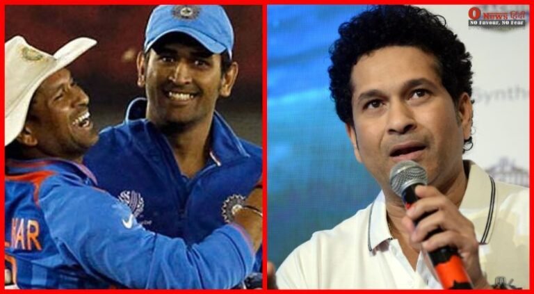 sachin tendulkar about ms dhoni