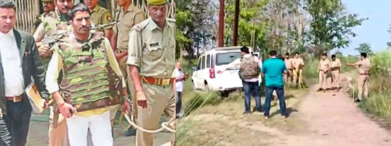 UP Encounter:यूपी एसटीएफ ने कुख्यात अपराधी का किया एनकाउंटर