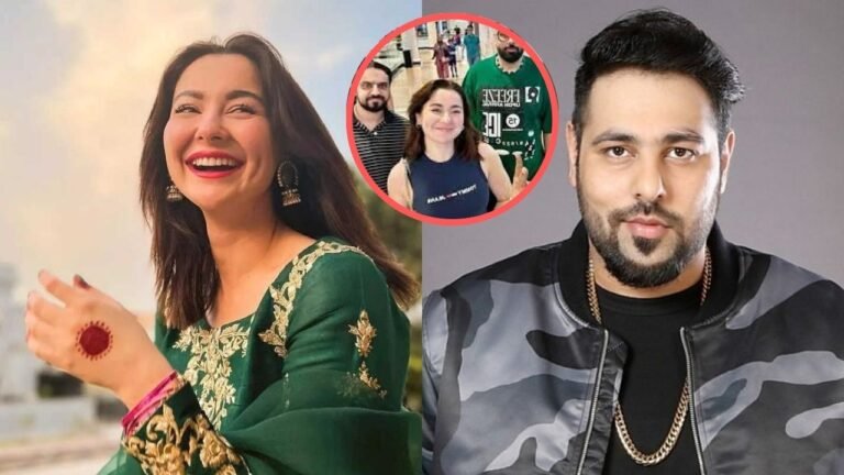 Badshah and Hania amir