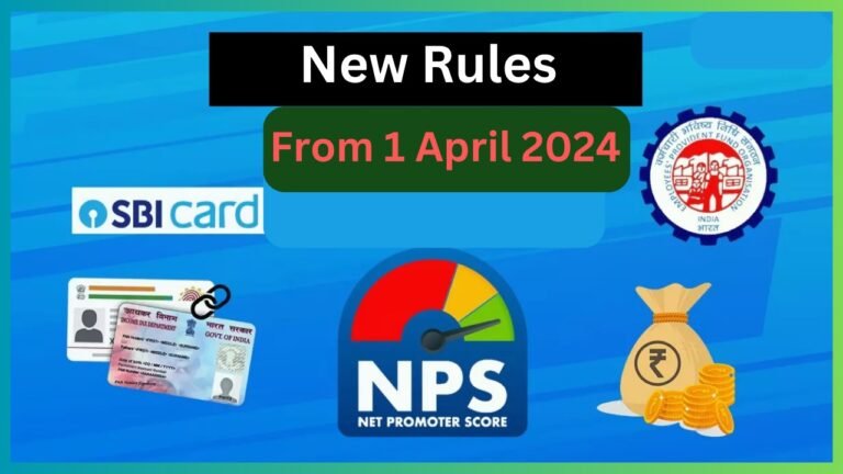 Rules Change From 1April: Important Updates You Need to Know