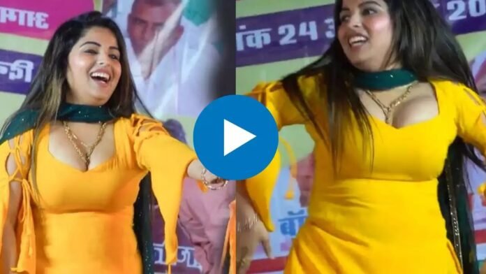 Haryanvi Dance: मुस्कान बेबी के टाइट सलवार-सूट में जबरदस्त डांस