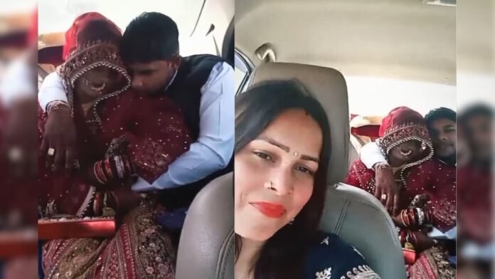 Video: विदाई के तुरंत बाद गाड़ी में बैठते ही दूल्हा-दुल्हन ने कर दी सारी सीमाएं पार!